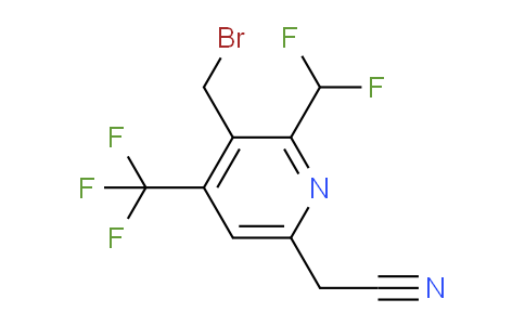 AM68288 | 1361816-43-4 | 3-(Bromomethyl)-2-(difluoromethyl)-4-(trifluoromethyl)pyridine-6-acetonitrile