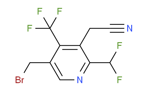 AM68289 | 1361735-58-1 | 5-(Bromomethyl)-2-(difluoromethyl)-4-(trifluoromethyl)pyridine-3-acetonitrile