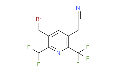 AM68291 | 1361869-59-1 | 3-(Bromomethyl)-2-(difluoromethyl)-6-(trifluoromethyl)pyridine-5-acetonitrile