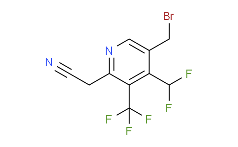 AM68296 | 1361887-63-9 | 5-(Bromomethyl)-4-(difluoromethyl)-3-(trifluoromethyl)pyridine-2-acetonitrile