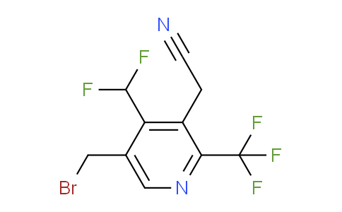 AM68297 | 1361469-05-7 | 5-(Bromomethyl)-4-(difluoromethyl)-2-(trifluoromethyl)pyridine-3-acetonitrile