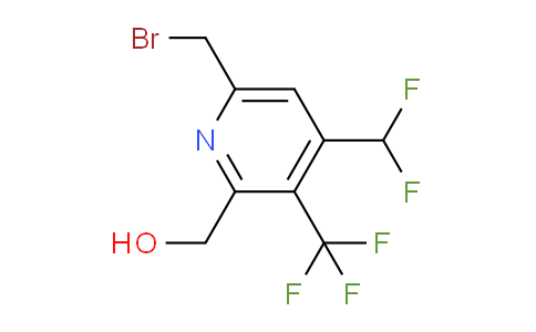 AM68298 | 1361735-66-1 | 6-(Bromomethyl)-4-(difluoromethyl)-3-(trifluoromethyl)pyridine-2-methanol