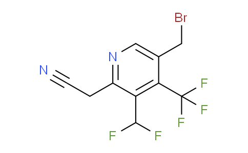 AM68305 | 1361883-32-0 | 5-(Bromomethyl)-3-(difluoromethyl)-4-(trifluoromethyl)pyridine-2-acetonitrile