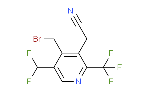 AM68318 | 1361907-18-7 | 4-(Bromomethyl)-5-(difluoromethyl)-2-(trifluoromethyl)pyridine-3-acetonitrile