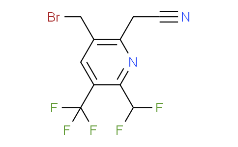 AM68319 | 1361816-64-9 | 5-(Bromomethyl)-2-(difluoromethyl)-3-(trifluoromethyl)pyridine-6-acetonitrile