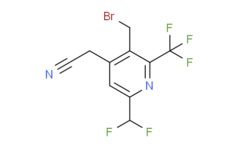 AM68322 | 1361469-18-2 | 3-(Bromomethyl)-6-(difluoromethyl)-2-(trifluoromethyl)pyridine-4-acetonitrile