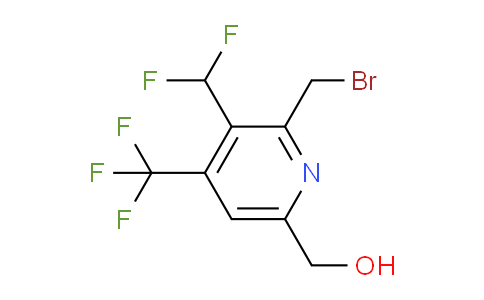AM68323 | 1361887-78-6 | 2-(Bromomethyl)-3-(difluoromethyl)-4-(trifluoromethyl)pyridine-6-methanol