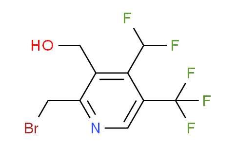 AM68327 | 1361831-47-1 | 2-(Bromomethyl)-4-(difluoromethyl)-5-(trifluoromethyl)pyridine-3-methanol