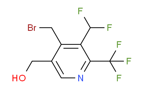 AM68329 | 1361907-32-5 | 4-(Bromomethyl)-3-(difluoromethyl)-2-(trifluoromethyl)pyridine-5-methanol