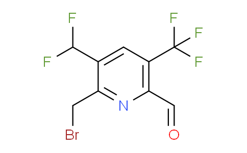 AM68342 | 1361888-10-9 | 2-(Bromomethyl)-3-(difluoromethyl)-5-(trifluoromethyl)pyridine-6-carboxaldehyde