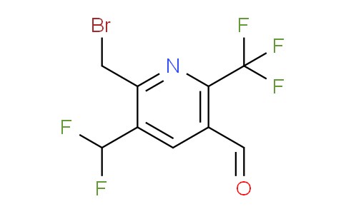 AM68345 | 1361792-93-9 | 2-(Bromomethyl)-3-(difluoromethyl)-6-(trifluoromethyl)pyridine-5-carboxaldehyde