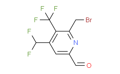 AM68346 | 1361847-57-5 | 2-(Bromomethyl)-4-(difluoromethyl)-3-(trifluoromethyl)pyridine-6-carboxaldehyde