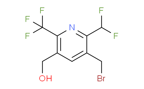 AM68347 | 1361846-26-5 | 3-(Bromomethyl)-2-(difluoromethyl)-6-(trifluoromethyl)pyridine-5-methanol