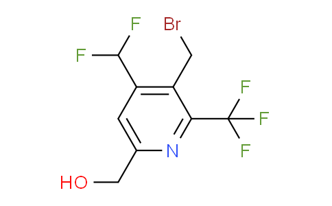 AM68348 | 1361883-60-4 | 3-(Bromomethyl)-4-(difluoromethyl)-2-(trifluoromethyl)pyridine-6-methanol