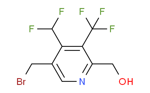 AM68349 | 1361831-64-2 | 5-(Bromomethyl)-4-(difluoromethyl)-3-(trifluoromethyl)pyridine-2-methanol