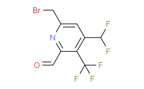 AM68350 | 1361752-10-4 | 6-(Bromomethyl)-4-(difluoromethyl)-3-(trifluoromethyl)pyridine-2-carboxaldehyde