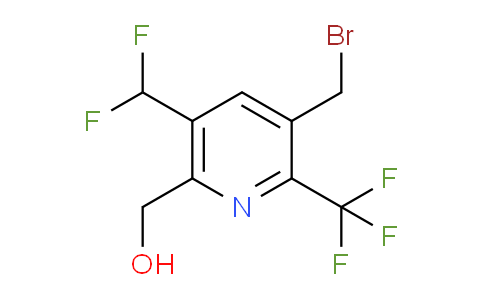 AM68352 | 1361816-69-4 | 3-(Bromomethyl)-5-(difluoromethyl)-2-(trifluoromethyl)pyridine-6-methanol