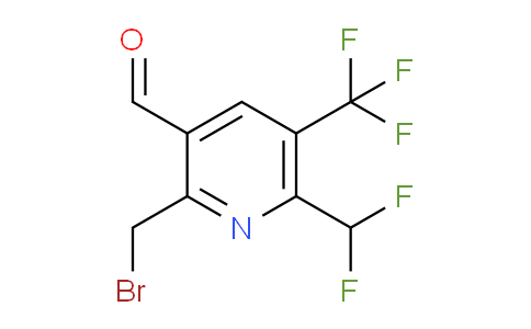 AM68362 | 1361752-21-7 | 2-(Bromomethyl)-6-(difluoromethyl)-5-(trifluoromethyl)pyridine-3-carboxaldehyde