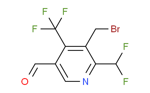 AM68363 | 1361869-93-3 | 3-(Bromomethyl)-2-(difluoromethyl)-4-(trifluoromethyl)pyridine-5-carboxaldehyde
