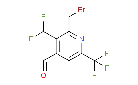 AM68381 | 1361704-56-4 | 2-(Bromomethyl)-3-(difluoromethyl)-6-(trifluoromethyl)pyridine-4-carboxaldehyde