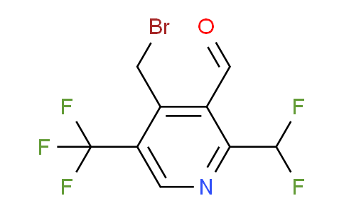 AM68382 | 1361847-78-0 | 4-(Bromomethyl)-2-(difluoromethyl)-5-(trifluoromethyl)pyridine-3-carboxaldehyde