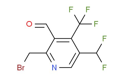 AM68392 | 1361793-02-3 | 2-(Bromomethyl)-5-(difluoromethyl)-4-(trifluoromethyl)pyridine-3-carboxaldehyde