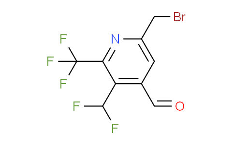 AM68393 | 1361816-96-7 | 6-(Bromomethyl)-3-(difluoromethyl)-2-(trifluoromethyl)pyridine-4-carboxaldehyde