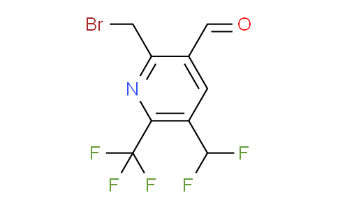 AM68394 | 1361888-16-5 | 2-(Bromomethyl)-5-(difluoromethyl)-6-(trifluoromethyl)pyridine-3-carboxaldehyde