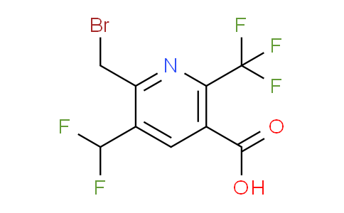 AM68400 | 1361821-38-6 | 2-(Bromomethyl)-3-(difluoromethyl)-6-(trifluoromethyl)pyridine-5-carboxylic acid