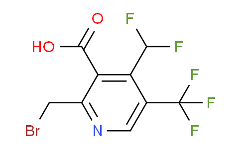 AM68401 | 1361847-98-4 | 2-(Bromomethyl)-4-(difluoromethyl)-5-(trifluoromethyl)pyridine-3-carboxylic acid
