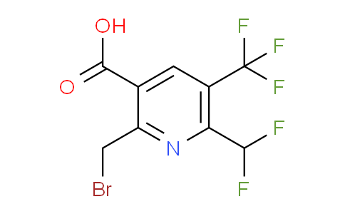 AM68410 | 1361703-73-2 | 2-(Bromomethyl)-6-(difluoromethyl)-5-(trifluoromethyl)pyridine-3-carboxylic acid