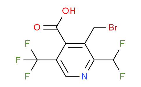 AM68412 | 1361821-57-9 | 3-(Bromomethyl)-2-(difluoromethyl)-5-(trifluoromethyl)pyridine-4-carboxylic acid