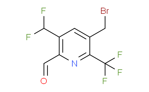 AM68413 | 1361907-46-1 | 3-(Bromomethyl)-5-(difluoromethyl)-2-(trifluoromethyl)pyridine-6-carboxaldehyde