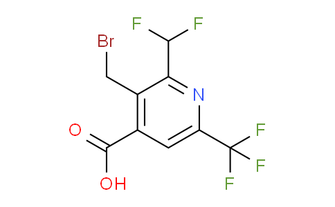 AM68414 | 1361848-12-5 | 3-(Bromomethyl)-2-(difluoromethyl)-6-(trifluoromethyl)pyridine-4-carboxylic acid