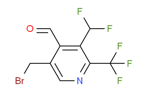 AM68415 | 1361793-20-5 | 5-(Bromomethyl)-3-(difluoromethyl)-2-(trifluoromethyl)pyridine-4-carboxaldehyde