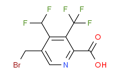 AM68420 | 1361795-70-1 | 5-(Bromomethyl)-4-(difluoromethyl)-3-(trifluoromethyl)pyridine-2-carboxylic acid