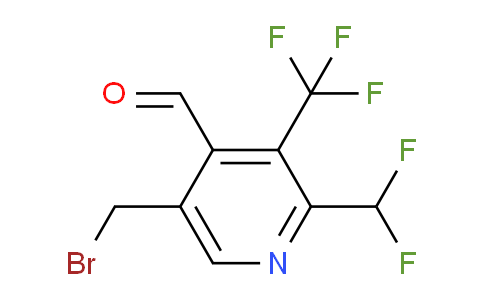 AM68423 | 1361847-87-1 | 5-(Bromomethyl)-2-(difluoromethyl)-3-(trifluoromethyl)pyridine-4-carboxaldehyde