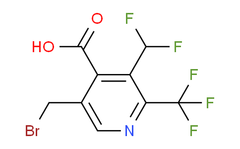 AM68426 | 1361703-93-6 | 5-(Bromomethyl)-3-(difluoromethyl)-2-(trifluoromethyl)pyridine-4-carboxylic acid