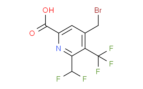AM68427 | 1361817-44-8 | 4-(Bromomethyl)-2-(difluoromethyl)-3-(trifluoromethyl)pyridine-6-carboxylic acid