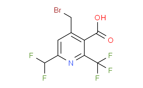 AM68434 | 1361761-62-7 | 4-(Bromomethyl)-6-(difluoromethyl)-2-(trifluoromethyl)pyridine-3-carboxylic acid