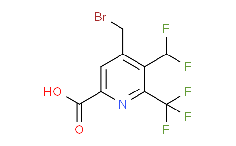 AM68436 | 1361704-01-9 | 4-(Bromomethyl)-3-(difluoromethyl)-2-(trifluoromethyl)pyridine-6-carboxylic acid