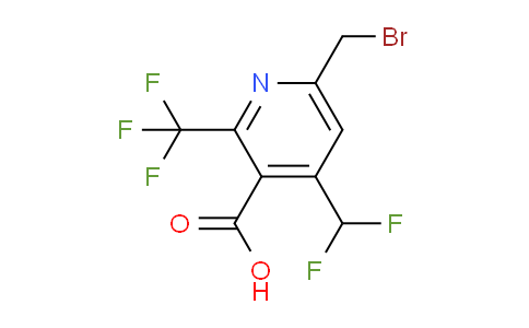 AM68437 | 1361786-92-6 | 6-(Bromomethyl)-4-(difluoromethyl)-2-(trifluoromethyl)pyridine-3-carboxylic acid
