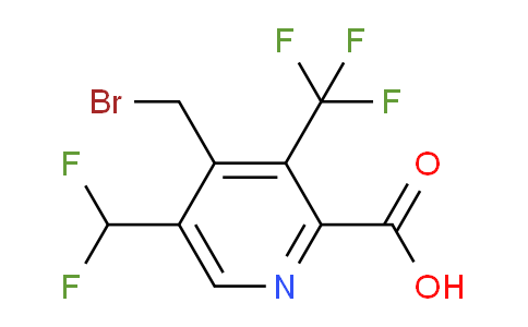 AM68438 | 1361787-23-6 | 4-(Bromomethyl)-5-(difluoromethyl)-3-(trifluoromethyl)pyridine-2-carboxylic acid