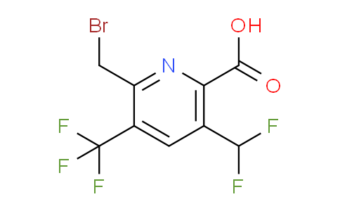 AM68440 | 1361752-40-0 | 2-(Bromomethyl)-5-(difluoromethyl)-3-(trifluoromethyl)pyridine-6-carboxylic acid