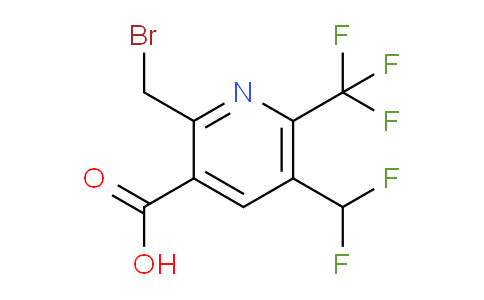 AM68442 | 1361870-13-4 | 2-(Bromomethyl)-5-(difluoromethyl)-6-(trifluoromethyl)pyridine-3-carboxylic acid