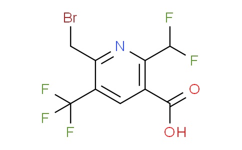 AM68445 | 1361848-03-4 | 2-(Bromomethyl)-6-(difluoromethyl)-3-(trifluoromethyl)pyridine-5-carboxylic acid