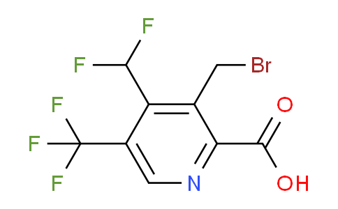 AM68450 | 1361470-30-5 | 3-(Bromomethyl)-4-(difluoromethyl)-5-(trifluoromethyl)pyridine-2-carboxylic acid