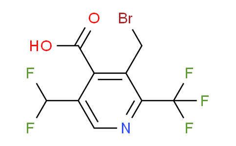 AM68451 | 1361907-71-2 | 3-(Bromomethyl)-5-(difluoromethyl)-2-(trifluoromethyl)pyridine-4-carboxylic acid