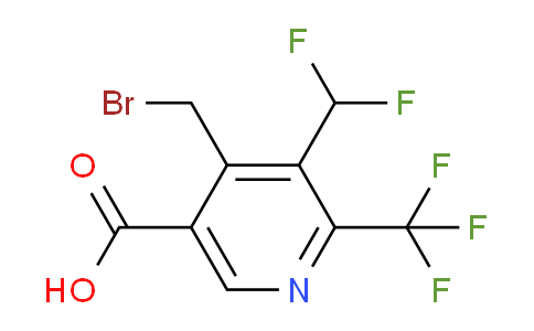 AM68457 | 1361848-26-1 | 4-(Bromomethyl)-3-(difluoromethyl)-2-(trifluoromethyl)pyridine-5-carboxylic acid