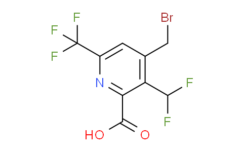 AM68459 | 1361705-11-4 | 4-(Bromomethyl)-3-(difluoromethyl)-6-(trifluoromethyl)pyridine-2-carboxylic acid